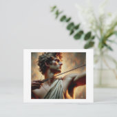 Apollo Greco Roman God, Postkarte (Stehend Vorderseite)