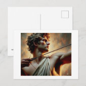 Apollo Greco Roman God, Postkarte (Vorne/Hinten)