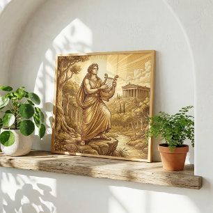 Apollo Griechische Mythologie Poster