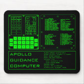 Apollo Guidance Computer Mouse Pad Mousepad (Vorne)