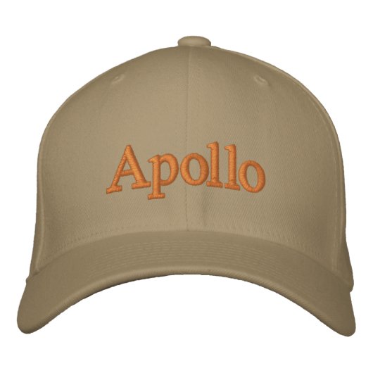 Apollo hat bestickte kappe (Vorderseite)