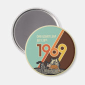 Apollo-Jubiläumsmagnet Magnet (Vorderseite/Rückseite)