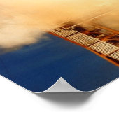 Apollo Launch (Apollo-Soyuz Testprojekt) Poster (Ecke)