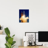 Apollo Launch (Apollo-Soyuz Testprojekt) Poster (Heimbüro)