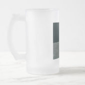 Apollo Lunar Lander und Erdaufgang über dem Mond Mattglas Bierglas (Links)