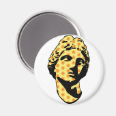 Apollo-Marmorstatue Magnet (Vorderseite/Rückseite)