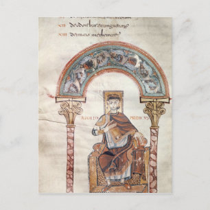 Apollo Medicus, von "Etymologiae" Postkarte