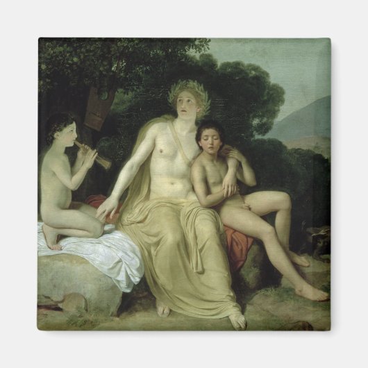 Apollo mit Hyacinthus und Cyparissus Magnet (Vorne)