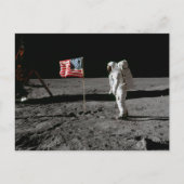 Apollo Moon Landing 1969 Feiertagspostkarte (Vorderseite)