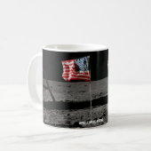 Apollo Moon Landing 1969 Kaffeetasse (Vorderseite Links)