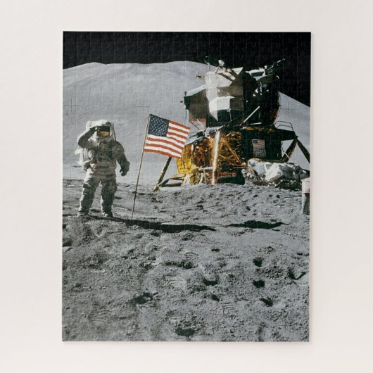 Apollo Moon Landung  Puzzle (Vertikal)