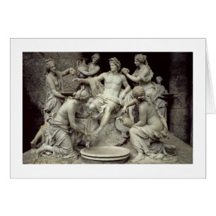 Apollo neigte durch die Nymphen, bestimmt für den