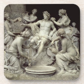 Apollo neigte durch die Nymphen, bestimmt für den Untersetzer (Vorderseite)