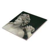 Apollo neigte durch die Nymphen, das Fliese (Seite)