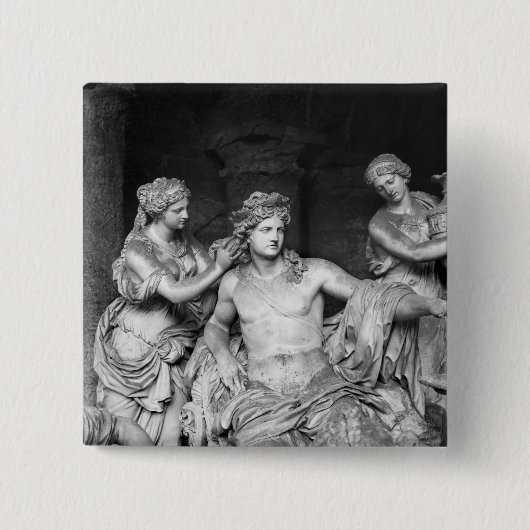 Apollo neigte durch Nymphen in der Waldung von Button (Vorderseite)