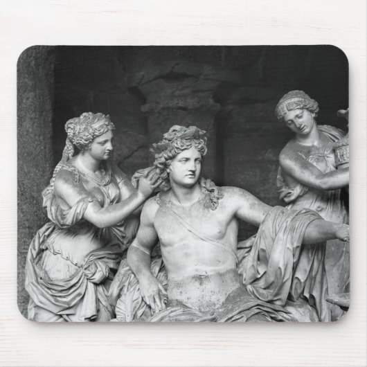 Apollo neigte durch Nymphen in der Waldung von Mousepad (Vorne)