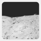 Apollo Panoramic Quadratischer Aufkleber (Vorderseite)