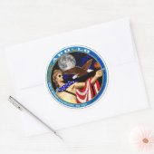 Apollo Past & Future 3" Sticker (Umschlag)