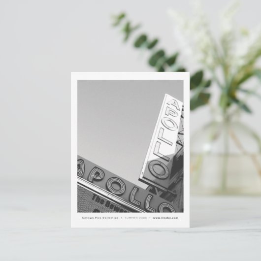 Apollo Postkarte (Stehend Vorderseite)