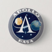 Apollo-Programm Button (Vorderseite)