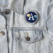 Apollo-Programm Logo Button (Beispiel)
