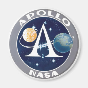 Apollo-Programm Logo Magnet