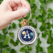 Apollo-Programm Logo Schlüsselanhänger (Hand)
