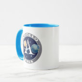 Apollo-Programm Logo Tasse (Vorderseite Links)