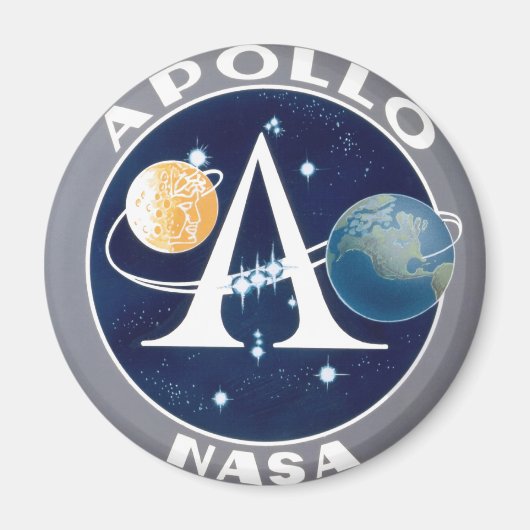 Apollo-Programm Magnet (Vorne)