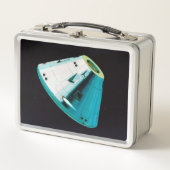 Apollo-Programm - Mond-Auftrag-Künstler-Konzept Metall Brotdose (Vorderseite)