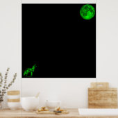 Apollo ruft Zuhause Poster (Küche)