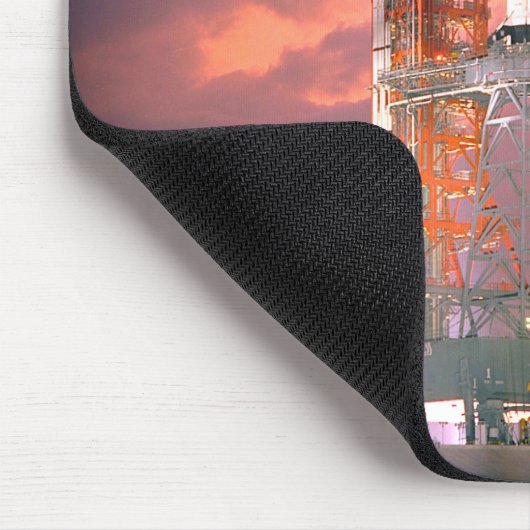 Apollo Saturn 1B Raketenstart Mousepad (Ecke)