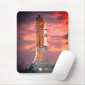 Apollo Saturn 1B Raketenstart Mousepad (Mit Mouse)