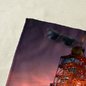Apollo Saturn 1B Raketenstart Strandtuch (Beispiel)