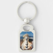 Apollo Saturn V Raketenstart zum Mond 1969 Schlüsselanhänger (Vorderseite)