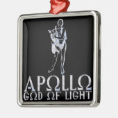 Apollo Silbernes Ornament (Links)