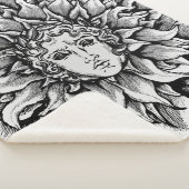 Apollo-Sonnengott Schwarzweiss Sherpadecke (3/4)