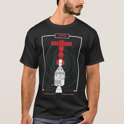 Apollo-Soyuz Testprojekt (1975) (Pop) T-Shirt (Vorderseite)