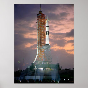 Apollo Spacecraft (Apollo-Soyuz Test Project) Poster