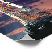 Apollo Spacecraft (Apollo-Soyuz Test Project) Poster (Ecke)