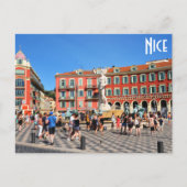 Apollo-Statue (Neptun) Postkarte (Vorderseite)