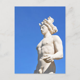 Apollo-Statue (Neptun) Postkarte