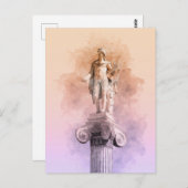 Apollo Statue Postcard - Griechische Mythologie So Postkarte (Vorne/Hinten)