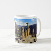 Apollo-Tempel - Delphi Kaffeetasse (VorderseiteRechts)