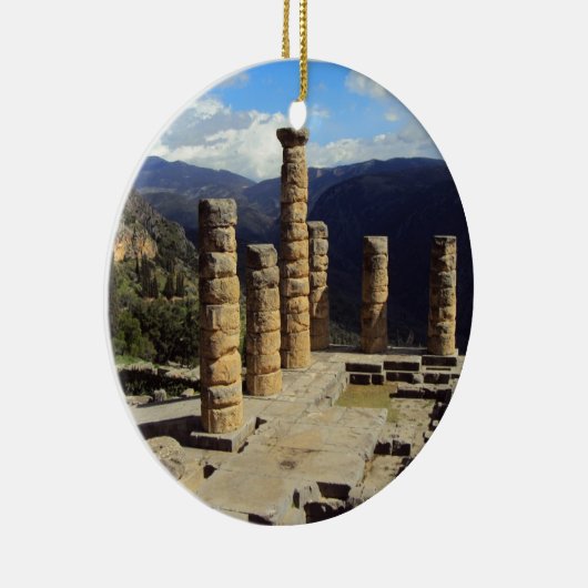 Apollo-Tempel - Delphi Keramikornament (Rechts)