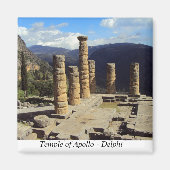 Apollo-Tempel - Delphi Magnet (Vorne)