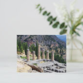 Apollo-Tempel - Delphi Postkarte (Stehend Vorderseite)