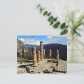 Apollo-Tempel - Delphi Postkarte (Stehend Vorderseite)