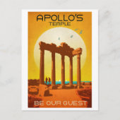 Apollo-Tempel, Türkei, Mittelmeer, Vintag Postkarte (Vorderseite)