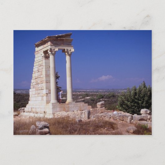 Apollo-Tempel, Zypern Postkarte (Vorderseite)